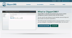 Desktop Screenshot of clippercms.com